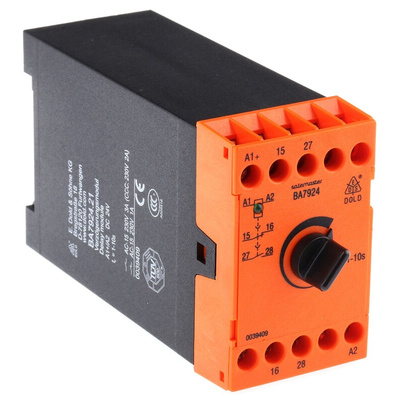 Dold Emergency Stop Safety Relay, 24V dc, 2 Safety Contacts