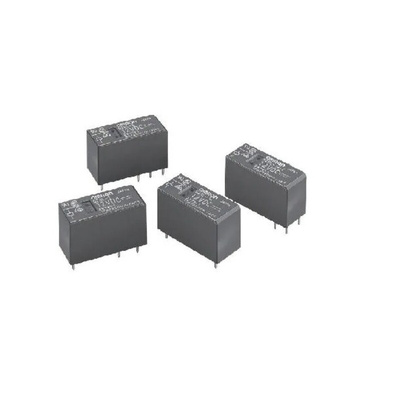 Omron PCB Mount Relay, 5V dc Coil, SPST
