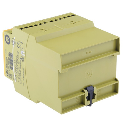 Pilz Dual-Channel Safety Switch/Interlock Safety Relay, 24V ac/dc, 7 Safety Contacts