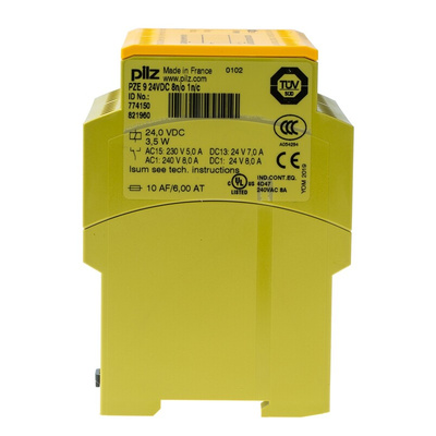 Pilz Dual-Channel Expansion Module Safety Relay, 24V dc, 8 Safety Contacts