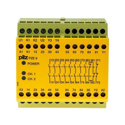 Pilz Dual-Channel Expansion Module Safety Relay, 24V dc, 8 Safety Contacts