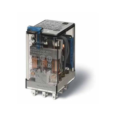 Finder Plug In Relay, 24V dc Coil, 10A Switching Current, 3PDT, 3PDT