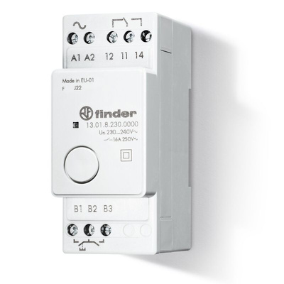 Finder DIN Rail Monostable Relay, 110 → 125V ac Coil, 16A Switching Current, SPDT