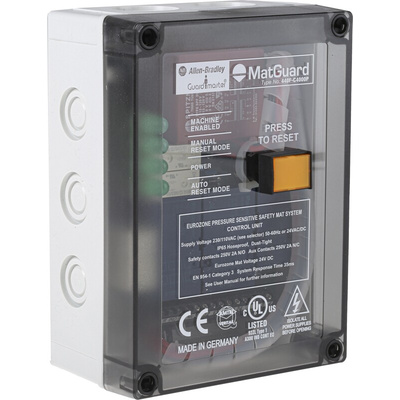 Rockwell Automation Single-Channel Safety Relay Safety Relay, 24V ac, 2 Safety Contacts