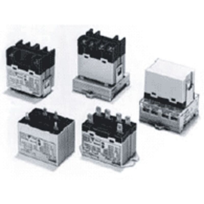 Omron Chassis Mount Power Relay, 12V dc Coil, DPST