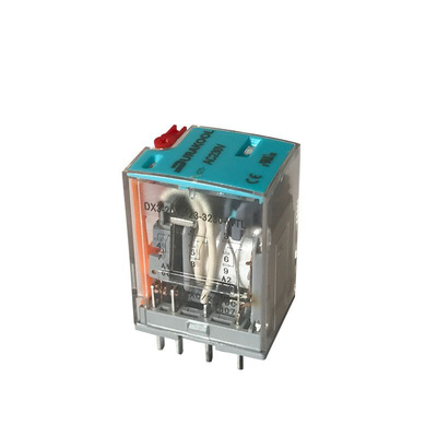 Durakool Plug In Power Relay, 24V dc Coil, 7A Switching Current, 3PDT-CO