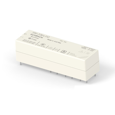 TE Connectivity PCB Mount Force Guided Relay, 12V dc Coil, 8A Switching Current, 3PDT