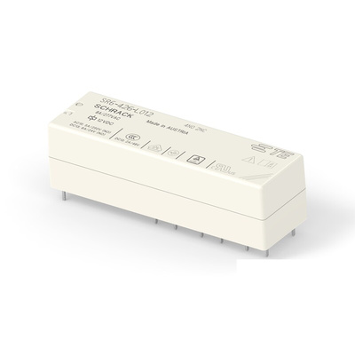 TE Connectivity PCB Mount Force Guided Relay, 12V dc Coil, 8A Switching Current, 4NO/2NC