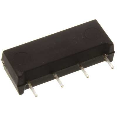 Meder PCB Mount Reed Relay, 5V dc Coil, SPST, 200V dc Max, 1 A Max, 500Ω