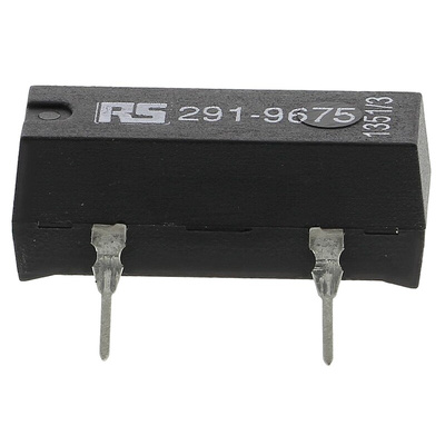RS PRO PCB Mount Reed Relay, 5V dc Coil, SPST, 300V dc Max, 0.5 A Max, 200Ω