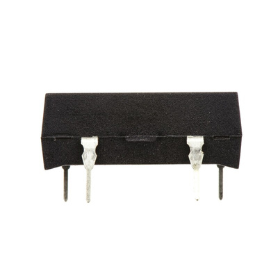 RS PRO PCB Mount Reed Relay, 12V dc Coil, SPST, 300V dc Max, 0.5 A Max, 1000Ω