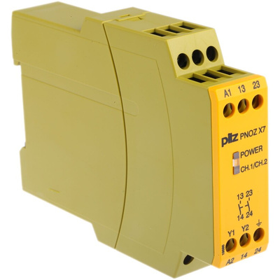 Pilz Single-Channel Safety Switch/Interlock Safety Relay, 230V ac, 2 Safety Contacts