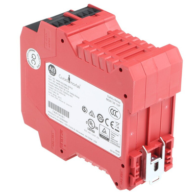 Rockwell Automation Single-Channel Light Beam/Curtain, Safety Switch/Interlock Safety Relay, 24V ac/dc, 2 Safety
