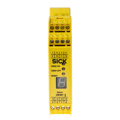 Sick Light Beam/Curtain Safety Relay, 28.8V dc