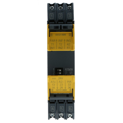 Siemens Single-Channel Safety Relay, 24V dc, 4 Safety Contacts