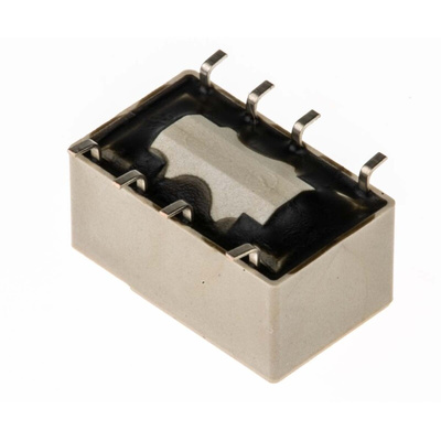 TE Connectivity Surface Mount Signal Relay, 5V dc Coil, 2A Switching Current, DPDT
