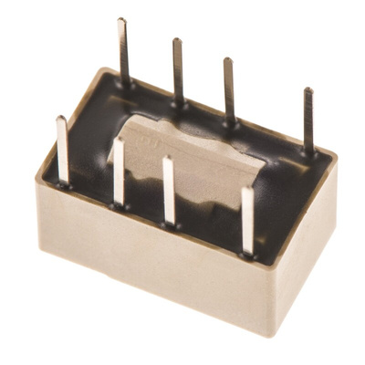 TE Connectivity PCB Mount Signal Relay, 12V dc Coil, 2A Switching Current, DPDT