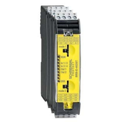 Schmersal Single/Dual-Channel Safety Switch Safety Relay, 24V dc, 2 Safety Contacts