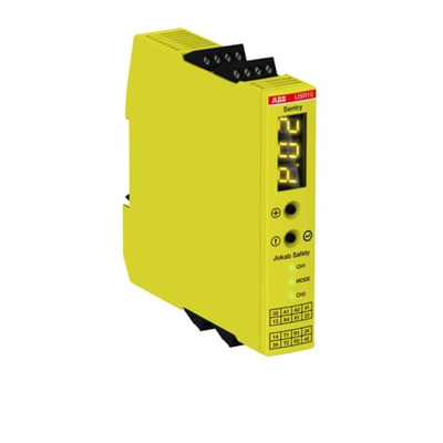 ABB Jokab Dual-Channel Safety Switch Safety Relay, 24V dc, 4 Safety Contacts