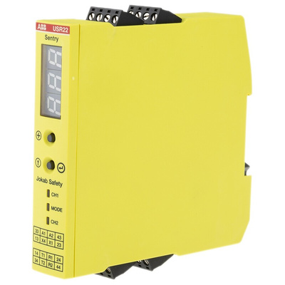 ABB Jokab Dual-Channel Safety Switch Safety Relay, 24V dc, 4 Safety Contacts