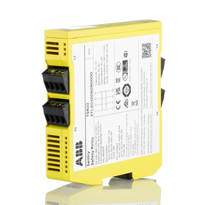 ABB Jokab Dual-Channel Safety Switch Safety Relay, 24V dc, 4 Safety Contacts