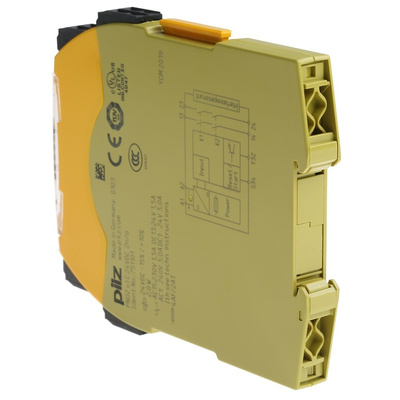 Pilz Dual-Channel Expansion Module Safety Relay, 24V dc, 2 Safety Contacts