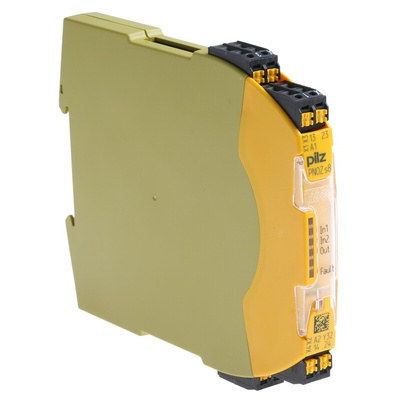 Pilz Dual-Channel Safety Switch Safety Relay, 24V dc, 2 Safety Contacts