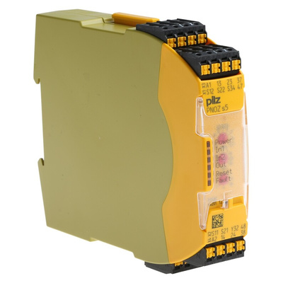 Pilz Dual-Channel Safety Relay, 48 → 240V ac/dc, 2 Safety Contacts