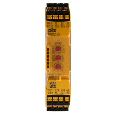 Pilz Dual-Channel Safety Relay, 48 → 240V ac/dc, 2 Safety Contacts