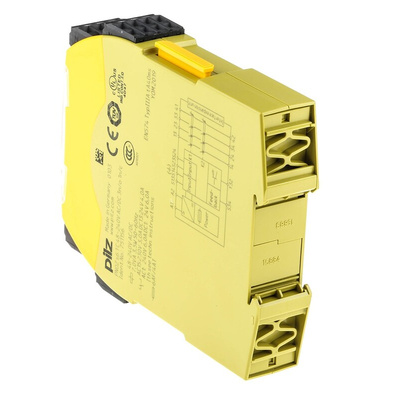 Pilz Dual-Channel Safety Relay, 48 → 240V ac/dc, 3 Safety Contacts