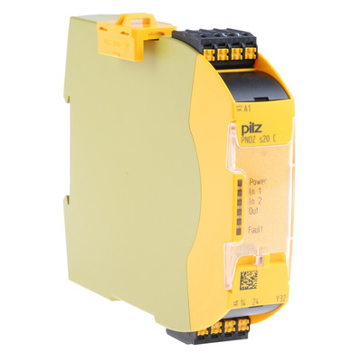 Pilz Dual-Channel Expansion Module Safety Relay, 24V dc