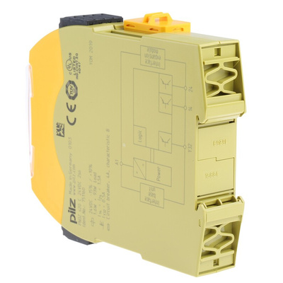 Pilz Dual-Channel Expansion Module Safety Relay, 24V dc
