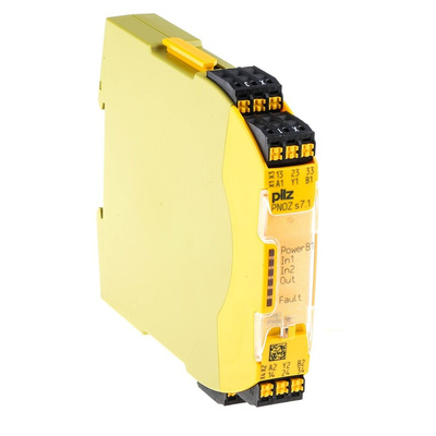 Pilz Dual-Channel Expansion Module Safety Relay, 24V dc, 3 Safety Contacts
