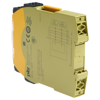 Pilz Dual-Channel Expansion Module Safety Relay, 24V dc, 4 Safety Contacts