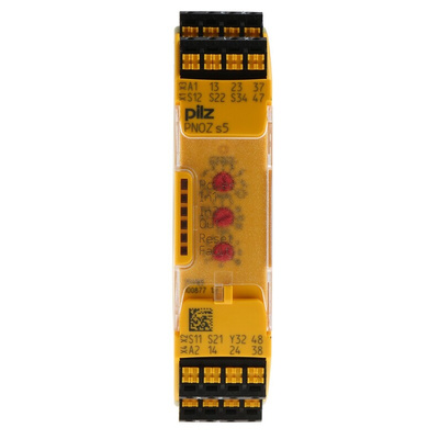 Pilz Dual-Channel Safety Switch Safety Relay, 24V dc, 2 Safety Contacts