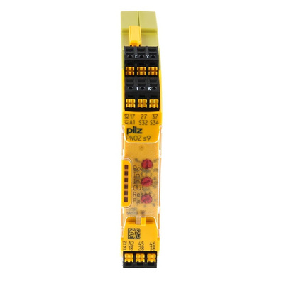 Pilz Dual-Channel Safety Switch Safety Relay, 24V dc, 3 Safety Contacts