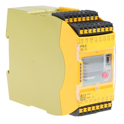 Pilz Safety Switch Safety Relay, 24 → 240V ac/dc, 2 Safety Contacts