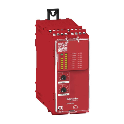 Schneider Electric 6-Channel Emergency Stop Safety Relay, 24V