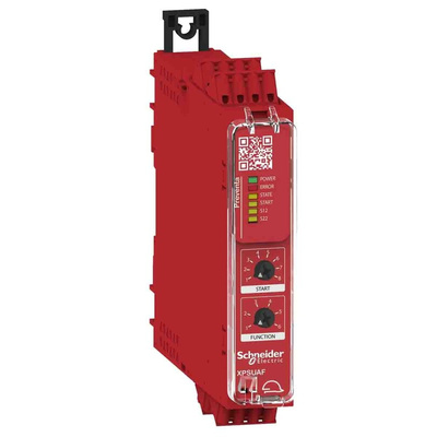 Schneider Electric Single-Channel Emergency Stop Safety Relay, 48 → 230V ac/dc, 5 Safety Contacts