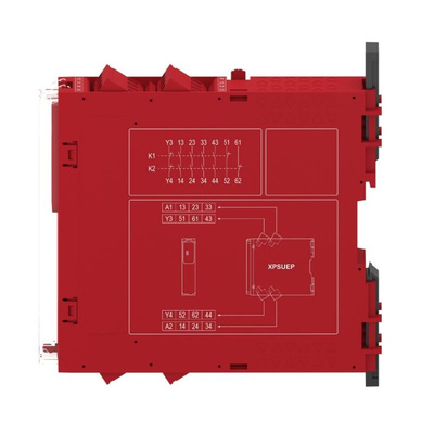 Schneider Electric Single-Channel Emergency Stop Monitoring Safety Relay, 24V ac/dc, 5 Safety Contacts
