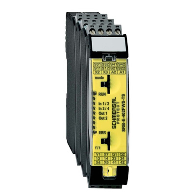 Schmersal Dual-Channel Safety Switch Safety Relay, 24V, 2 Safety Contacts