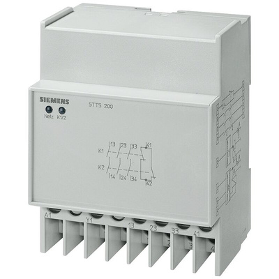 Siemens Emergency Stop Safety Relay, 230V, 4 Safety Contacts