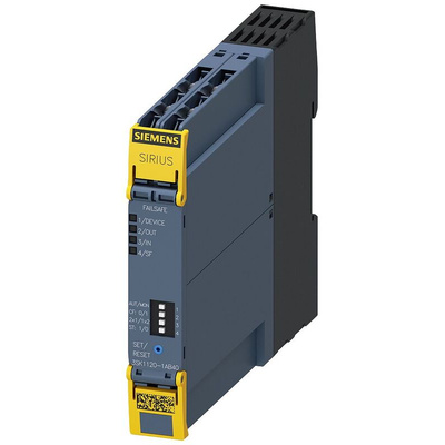 Siemens Dual-Channel Safety Relay, 24V dc, 3 Safety Contacts