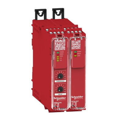 Schneider Electric Emergency Stop Monitoring Safety Relay, 24V dc