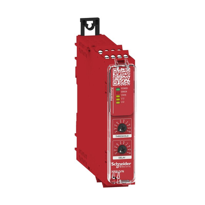 Schneider Electric Emergency Stop Monitoring Safety Relay, 48 → 240V