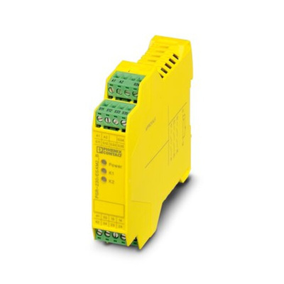 Phoenix Contact Single-Channel Safety Relay Safety Relay, 230V ac