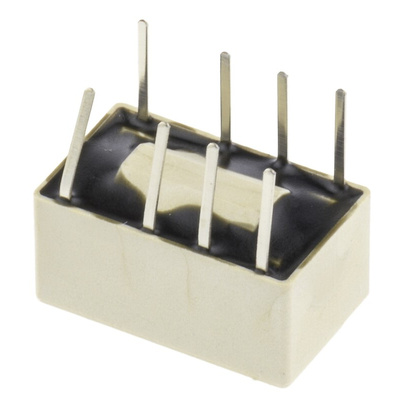 TE Connectivity PCB Mount Non-Latching Relay, 5V dc Coil, 2A Switching Current, DPDT