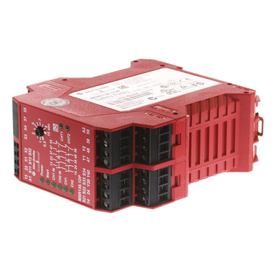 Rockwell Automation Single-Channel Light Beam/Curtain, Safety Switch/Interlock Safety Relay, 115V ac, 2 Safety Contacts