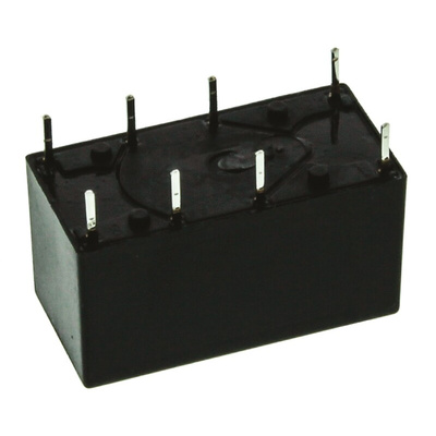 TE Connectivity PCB Mount Signal Relay, 24V dc Coil, 2A Switching Current, DPDT