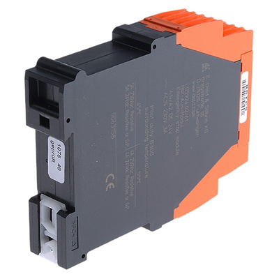 Dold Single-Channel Emergency Stop Safety Relay, 24V ac/dc, 2 Safety Contacts